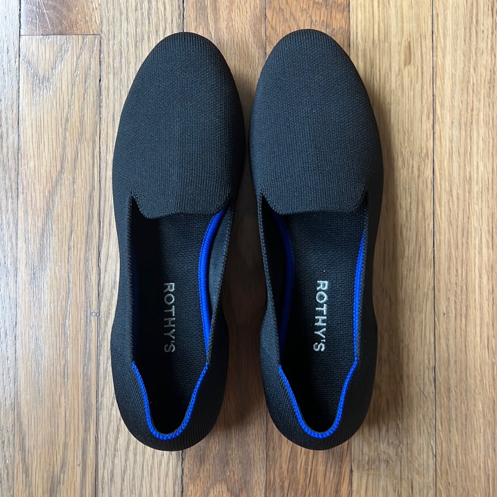 Rothy’s Black Loafers size 10